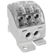Phasenverteilerblock, 220A,<BR>2 Eingnge und 5 Ausgnge