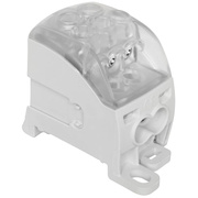 Phasenverteilerblock, 160A,<BR>2 Eingnge und 5 Ausgnge