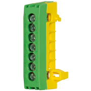 Schutzleiter-Klemme fr<BR>Normschiene, 16 mm