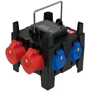 Mobile CEE-<BR>Steckdosenverteilung,<BR>IMST,<BR>Eingang:<BR>16A CEE,<BR>Ausgang:<BR>2 x 16A CEE,