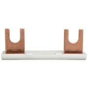 Phasenschiene,<BR>2-polig, zum Verbinden von<BR> 2 Phasenverteilerblcken,<BR>100A, 16 mm