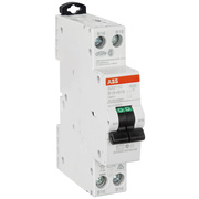 Leitungsschutzschalter,<BR>Baureihe S2011C,<BR>1-polig + 1-polig,<BR>B-Charakteristik,<BR>1 TE