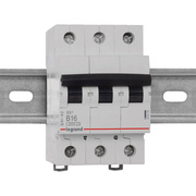 Leitungsschutzschalter,<BR>Baureihe LEXIC RX,<BR>3-polig,<BR>B-Charakteristik,<BR>16A,<BR>3 TE