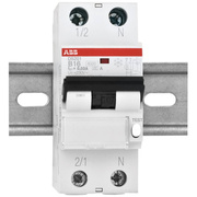 FI/LS-Schutzschalter,<BR>Baureihe DS201,<BR>2-polig,<BR>16A/0,03;<BR>B-Charakteristik 16A,<BR>2 TE