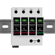 berspannungsschutz,<BR>DAC50S-31-275,<BR>Typ 2 (C),<BR>3-polig+N/PE,<BR>4 TE
