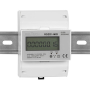 Stromzhler,<BR>fr Drehstrom,<BR>dreiphasig,<BR>3 x 230V/(10)100A, <BR>mit LCD-Zhlwerk,<BR>MID Konformittserklrung