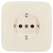 Komplett-Steckdose,<BR>DURO 2000 SI,<BR>wei