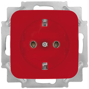 Kombi-Steckdosenbausatz,<BR>KLEIN SI,<BR>rot