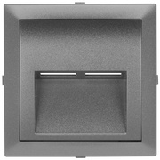 Zentralplatte,<BR>fr Orientierungslicht,<BR>LOGUS 90,<BR>anthrazit-grau