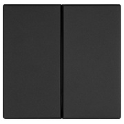 Wippe,<BR>fr Serien/Doppelwechsel-Schalter,<BR>K55 BBblack,<BR>schwarz matt