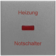 Wippe,<BR>fr Heizungsnotschalter,<BR>LOGUS 90,<BR>anthrazit-grau