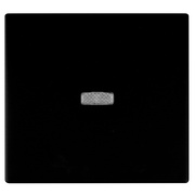 Wippe<BR>f�r Kontrollschalter-/taster,<BR>mit Kalotte,<BR>APOLO 5000,<BR>schwarz matt