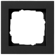 Abdeckrahmen,<BR>E2,<BR>schwarz matt