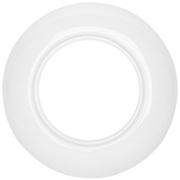 Abdeckrahmen,<BR>fr Schalter, Steckdosen<BR>und Dimmer,<BR>Porzellan wei