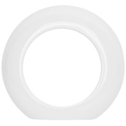 Abdeckrahmen,<BR>fr Anschlussdosen,<BR>Endstck,<BR>Porzellan wei