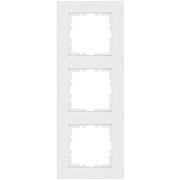 Abdeckrahmen,<BR>OBJEKT HK 07,<BR>Kunststoff,<BR>reinwei (RAL 9010)