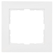 Abdeckrahmen,<BR>SERIE S.1,<BR>polarwei glnzend