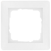 Abdeckrahmen,<BR>Standard 55,<BR>reinwei glnzend