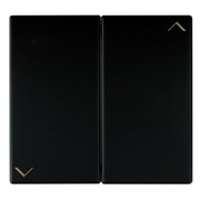 Wippe<BR>f�r Jalousie-Schalter/Taster,<BR>APOLO 5000,<BR>schwarz matt