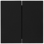Wippe,<BR>fr Serien-Schalter,<BR>neue Generation,<BR>Standard 55,<BR>schwarz matt