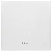 Wippe mit Symbol,<BR>fr Taster,<BR>MERIDIAN,<BR>reinwei
