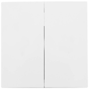 Wippe,<BR>fr Serien- und Doppelwechsel-<BR>Schalter,<BR>SERIE S.1,<BR>polarwei glnzend