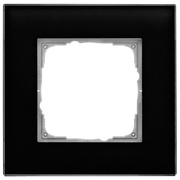 Abdeckrahmen,<BR>KLEIN K55,<BR>Glas klar/schwarz