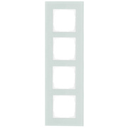 Abdeckrahmen,<BR>KLEIN K55,<BR>Glas mint/wei