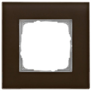 Abdeckrahmen,<BR>KLEIN K55,<BR>Glas klar/umbra,