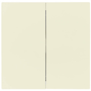 Wippe,<BR>fr Serien-Schalter,<BR>Standard 55,<BR>cremewei glnzend