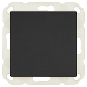 Blindabdeckung,<BR>ohne Zugentlastung,<BR>KLEIN K55 BBblack,<BR>schwarz matt