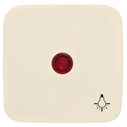 Wippe mit Symbol,<BR>fr Taster,<BR>KLEIN SI,<BR>wei