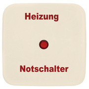 Wippe,<BR>fr Heizungsnotschalter,<BR>KLEIN SI,<BR>wei