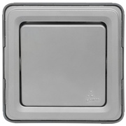 UP/FR-Kombi-<BR>Aus/Wechsel-Schaltereinsatz,<BR>SOLIROC,<BR>grau