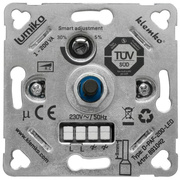 Druck-/Wechsel-<BR>Dimmereinsatz, <BR>1-200W und LED,<BR>Phasenabschnitt