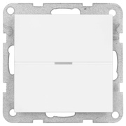 UP-Kombi-Tastdimmer,<BR>KARRE Plus 55,<BR>230V/3-150VA,<BR>Phasenan- und abschnittdimmer