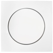 Abdeckung,<BR>fr Drehdimmer,<BR>SERIE S.1,<BR>polarwei glnzend