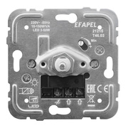 Druck-/ Wechsel-<BR>Dimmereinsatz,<BR>15 - 150W/VA,<BR>LED 3 - 50W