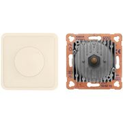 Druck-/Wechsel-Komplett-<BR>Dimmer, 20 - 800VA und<BR>75 - 1000W, wei