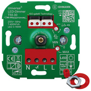 Druck-/Wechsel-<BR>UP-Universal-Dimmereinsatz,<BR>7-400W/VA,<BR>LED 3-160W