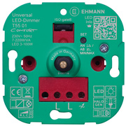 Druck-/Wechsel-<BR>UP-Universal-Dimmereinsatz,<BR>7-220W/VA,<BR>LED 3-100W