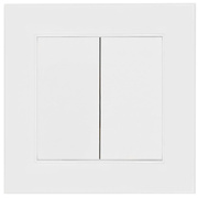 Funk-Wandsender 2-fach,<BR>FREE CONTROL 3.0,<BR>HK07,<BR>reinwei,<BR>55 x 55 mm