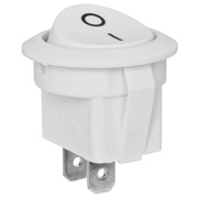Einbau-Wippschalter, <BR>250V/6,5A, 1-pol., T 85