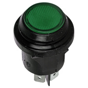 Einbau-Drucktastenschalter<BR>250V/16(6)A, 2-pol., <BR>T 125