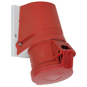 CEE-Steckdose,<BR>PowerTOP Xtra, <BR>TwinCONTACT,<BR>5-polig,<BR>400V,<BR>mit Schraubklemmen