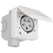 CEE-UP-Steckdose,<BR>PowerTOP Xtra, <BR>CEPEX,<BR>5-polig,<BR>16A/400V,<BR>mit Schraubklemmen