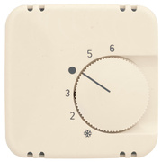 Zentralplatte,<BR>fr Raumthermostat-Einsatz,<BR>KLEIN SI,<BR>wei