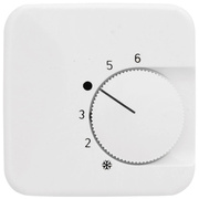 Zentralplatte,<BR>f�r Raumthermostat-Einsatz,<BR>KLEIN SI�,<BR>reinwei�