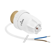 Thermischer Stellantrieb,<BR>TS+5.11/230,<BR>230V/2,5W,<BR>stromlos geschlossen (NC)