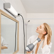 Spiegelleuchte,<BR>LED/15W,<BR>mit Steckdose